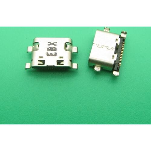 300pcs mini jack socket charging port dock plug repair type C micro usb connector for ZTE C2016 W2016 ZMAX Pro Z981 replacement