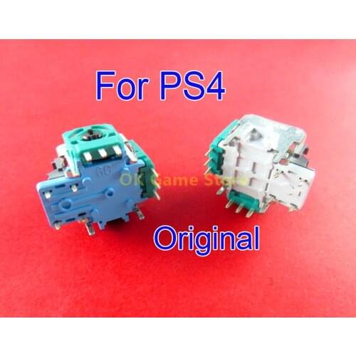 50pcs/lot Original 3D Analog Grips sticks FOR PlayStation 4 PS4 Joystick Stick Module Rocker For PS4 Game Controller