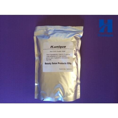 500g Tender Skin Whitening Beauty Salon Products Skin Care Dedicated Plant Rose Soft Powder Peel Off Mask Wholesale