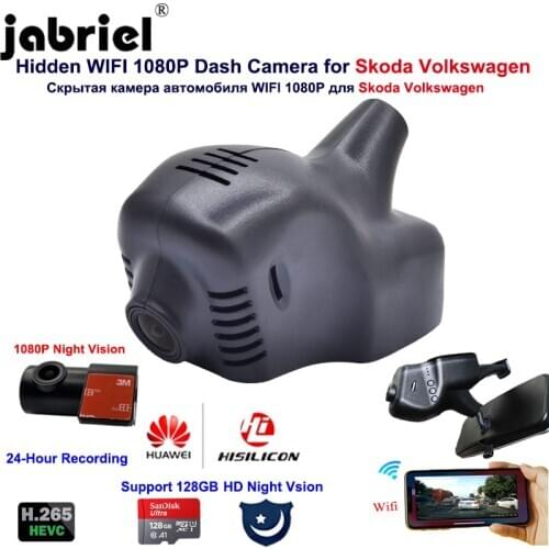 WIFI 2K 1080P Dash Cam Car DVR for VW Volkswagen Tiguan Polo Passat Touran golf Jetta Arteon Touareg Multivan Magotan EOS Skoda