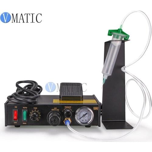 Free Shipping 220V Auto Glue Dispenser Solder Paste Liquid Controller Dropper SP8000 Dispensing Machine