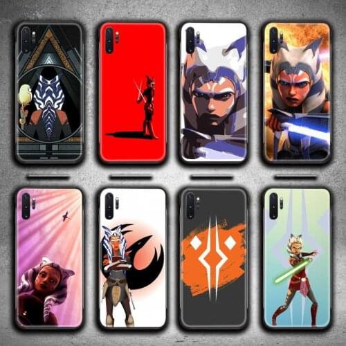 Movie Ahsoka Tano Phone Case For Samsung Galaxy Note20 ultra 7 8 9 10 Plus lite M51 M21 J8 Plus 2018 Prime