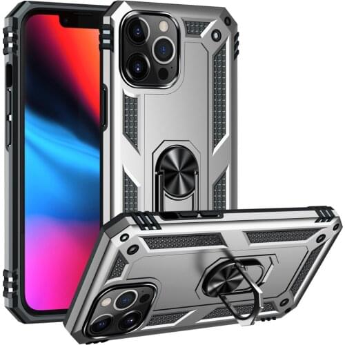 Case For iPhone 13 12 11 Pro Max Magnetic Ring Stand Holder Cover For iPhone 13mini Coque Funda Bumper Capa