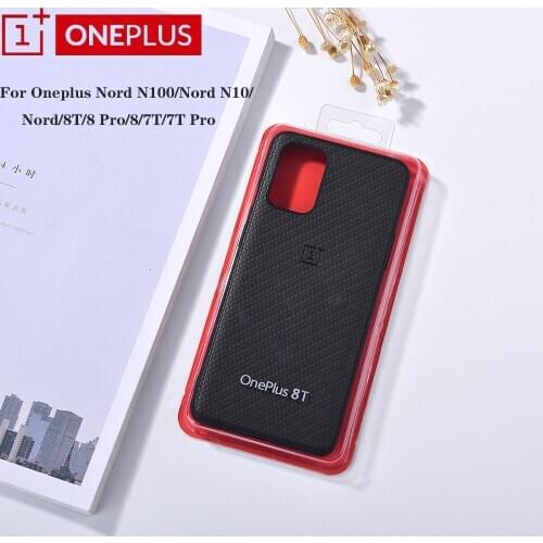 Carbon Fiber Phone Case For Oneplus Nord N100 N10/8T/8 Pro/8/7T/7T Pro Full Protective Shockproof Shell For 1+ Nord N10 With Box