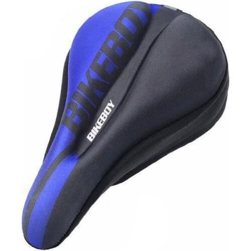 Mountain Bike Cushion Cover MTB Mountain Bike Cycling Thickened Extra Comfort Ultra Soft Silicone 3D Gel Pad Cushion Cover Bicyc