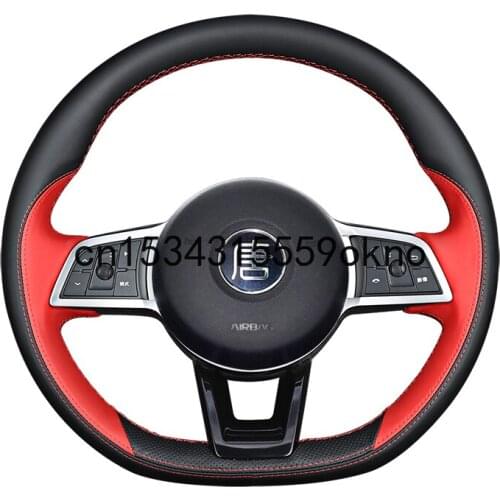 DIY Car Stitching Customized Steering Wheel Cover For BYD Tang DM Song Pro Car Accessories