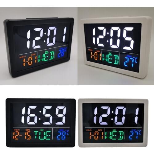 Electric Table LED Digital Alarm Clock USB/Battery Bedside Clock 8 Tones Office Study Decors Gift for Friends