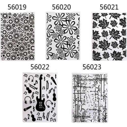 1PCS New Plastic Embossing Folder For Scrapbook DIY Album Card Tool Plastic Template Stamp Card Making Decoration Craft Mold