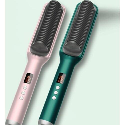 Hair Straightening Comb Anion Hair Straightener Lazy Curling Stick