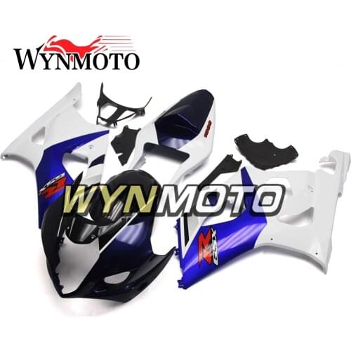 Complete Fairings Kit For GSXR1000 2003-2004 03 04 K3 Injection ABS Plastics Fairings Covers Bodywork Cowlings White Blue Black