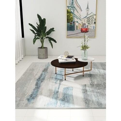 Modern Nordic Abstract Carpet For Living Room Non-slip Coffee Table Thick Floor Mat Home Carpet Bedroom Decor Parlor Cloakroom