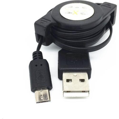 Retractable Micro USB Data Sync Charger Cable for Huawei C199 4G C2800 C8813 C8815 C8816 Mate U950 Y320 Y330 Y511 Y516 Y518
