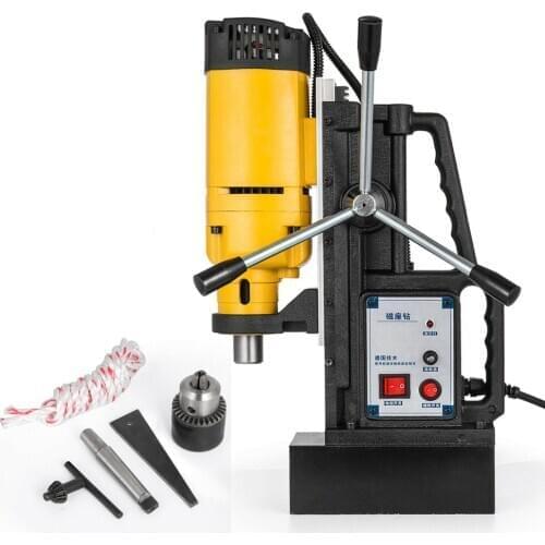 1200W MB-23 Magnetic Base Drill Press 23mm Boring 13500N Magnet Force Tapping