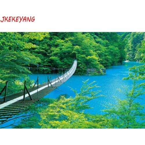 5D DIY square/round Diamond painting Beautiful river scenery Cross Stitch Diamond Embroidery Pattern Rhinestone J1715