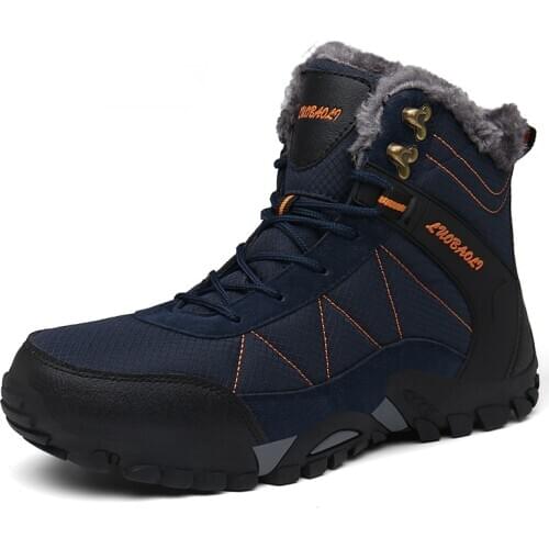 Plus size 46 Men boots High Quality Winter Boots Shoes Men Keep Warm Waterproof Snow Boots Botas zapatos de hombre Women boots