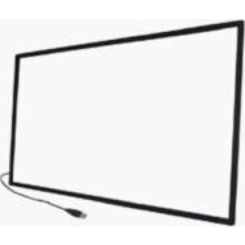 Fast shipping 65" 6 points IR multi touch screen frame 16:9 format Resolution 4096*4096 without glass