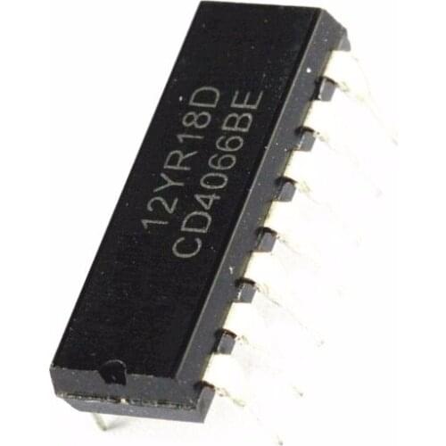 5PCS CD4066BE CD4066 DIP-14 CMOS QUAD BILATERAL SWITCH NEW