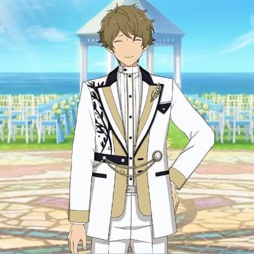 The Game Ensemble Stars2 Cos Isara Mao Ring A Bell Member Cosplay Game Costume Slim suits outfit H