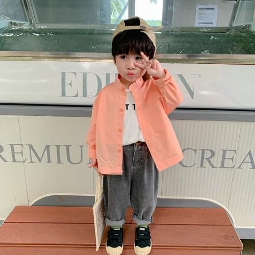 Hot Sale Spring Summer Boys Blouses Shirts Kids Children Clothing Top Overcoat Costume Sport Beach Cotton School High Quality
