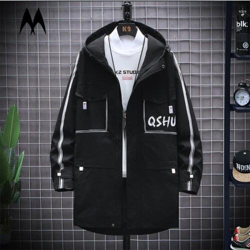 Manluodanni Men's Long Jackets