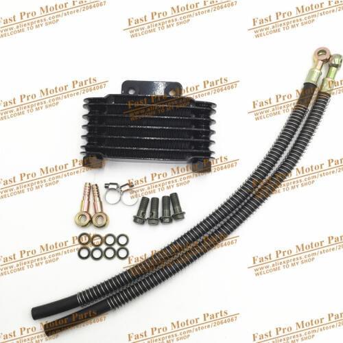 Small Oil Cooler radiator Dirt Pit Bike Monkey Racing Motorcyle High performance refit accessories Kayo BSE Chinese 110 125CC