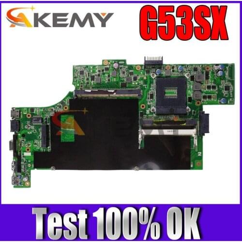 G53SX 4 Memory slot mainboard For ASUS G53SW G53S VX7 VX7S G53SX Laptop motherboard MAIN BOARD