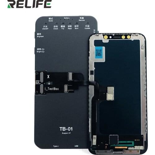 RL TB-01 17 in 1 Muiltfunctional Display Tester True Tone Light Sensor Lcd Testing Repair For iPhone 12mini 12 Pro MAX To 6S