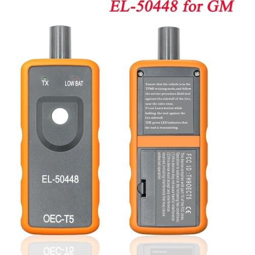 New High Quality EL50448 Auto Tire Presure Monitor Sensor TPMS OEC-T5 EL 50448 For GM/Opel Reset Tool EL-50448 Activation Tool