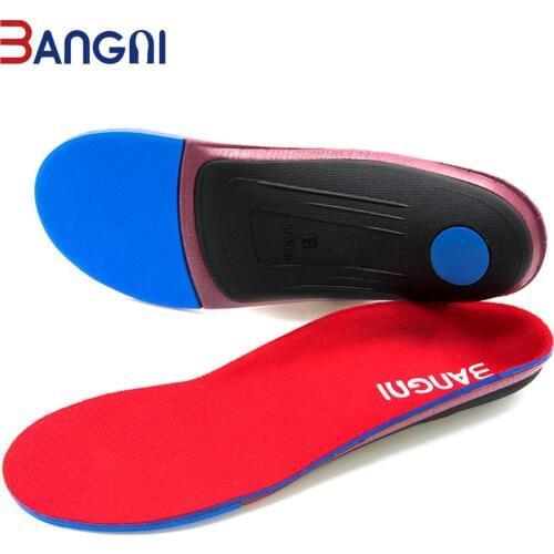3ANGNI Orthotic Arch Support Shoe Insert Orthopedic Mild/Moderate Flat Feet insole Heel Pain Plantar Fasciitis Men Woman
