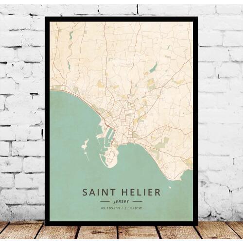 Saint Helier Jersey Poster