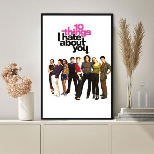 10 Things I Hate About You Movie Poster Canvas Print Wall Painting Home Decoration