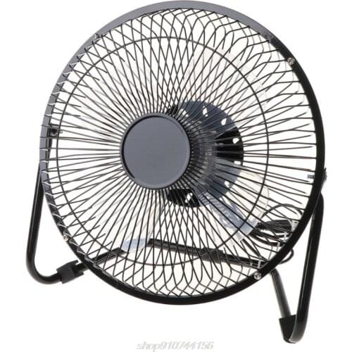 USB Powered Metal 8 Inch Portable USB Desk Fan with 2 Speeds Switch Personal Cooling Fan for Table Outdoor A12 21 Dropship