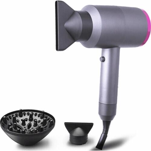 Professional Hair Dryer Strong Wind Salon Dryer Hot Air Brush Cold Air Wind Negative Ionic Hammer Blower Dry Electric Hair dryer