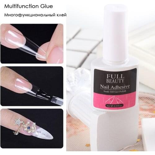 Nails Extension System Nail Polish Color Clear Stiletto Coffin Effect Quick Dry Whiter Purple Clear Nail Polish Nail Art Design
