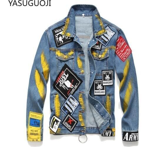 Mens Denim Jackets YaSuGuoJi China