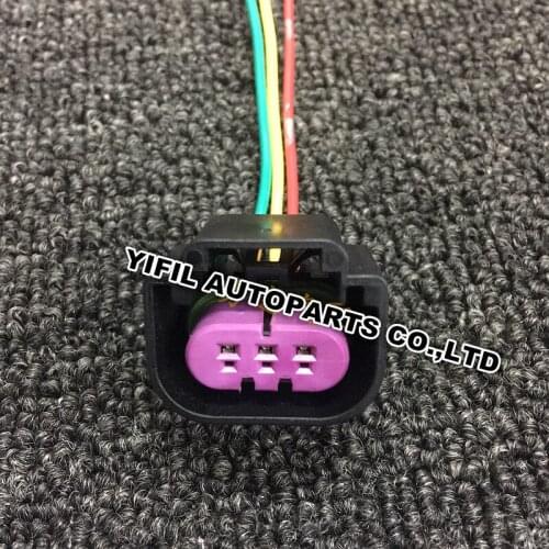 10/50/100pcs/lot 3 Pin/Way Flex Fuel Sensor Connector Plug With Pigtail Plastic Fuel Composition Ethanol For G M E85 E85-2 2006