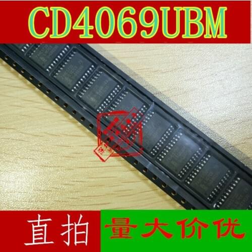 10pcs CD4069 CD4069UBM CD4069BM SOP-14