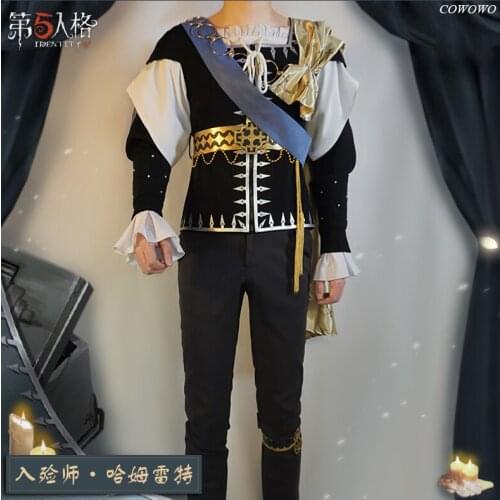 Anime! Identity V Aesop Carl Okuribito New Skin Game Suit Handsome Uniform Cosplay Costume Halloween Party Outfit For Men
