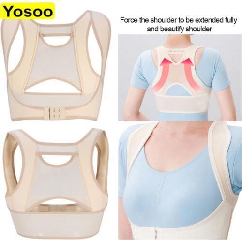 Invisibility Back Belt Shoulder Posture Correction Shoulder Bandage Lady Students Humpback Posture Corrector Brace Back Support