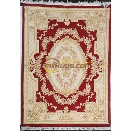 Handwoven wool carpets chinese aubusson rug Home Living Room Hmade New Listing outh western Style wool large carpet