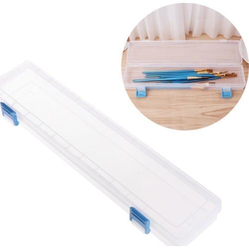 1Pc Brush Painting Pencils Storage Box Watercolor Pen Container Drawing Tools Bin