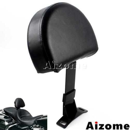 Motorcycle EZ ON/OFF Driver Backrest Pad For Harley Touring Electra Glide Ultra Classic Tri-Glide Plug In Driver Backrest