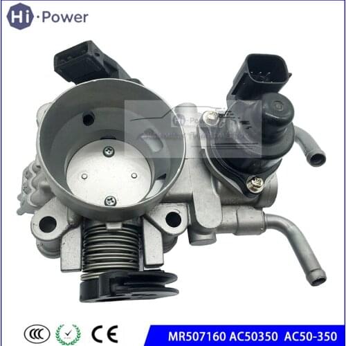 Original OEM MR507160 AC50350 AC50-350 Throttle Body Assembly for Mitsubishi Carisma