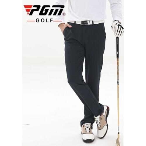 Pgm Golf Sportswear Pant Plus Velvet High Stretch Long Pant Men Golf/Tennis Slim Trousers Dry Fit Breathble Newest Trouser D0489