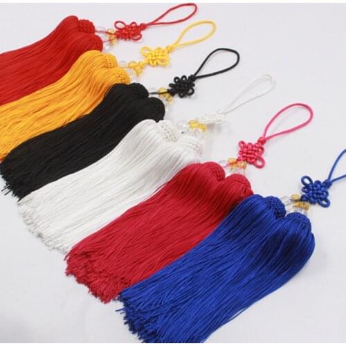 Tai Chi Sword Tassel ear hanging ribbon,Chinese traditional Tai Chi Kung Fu Wush sword tassel