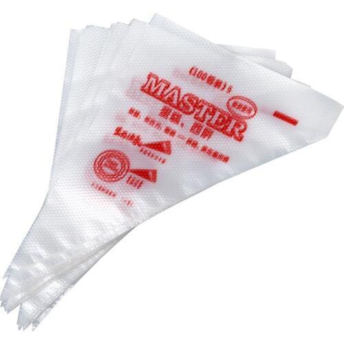 100 pcs Pocket Socket Disposable Bag Creme Patisserie Cake Decoration 17x29cm-ABUX