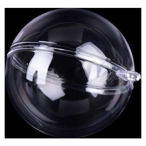 15pcs/lot Creative Clear Plastic Mold Bath Bomb Crafting Mold Bath Bomb Mold 3D Ball Sphere Shape DIY Bathing Tool Accessories