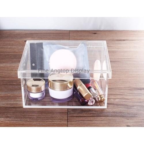 Acrylic Gift Box Wedding Baby Shower Favors Jewelry Accessories Display Box