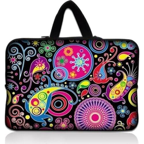 Bandanna Laptop Sleeve Bag for Macbook Air 11 13 14 15 New Retina Ethnic Cover Notebook 14.4 15.6for iPad Pro 10.5 11 12.9 Funda