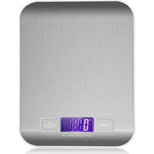 Household Kitchen scale 5Kg/10kg 1g Food Diet Postal Scales balance Measuring tool Slim LCD Digital Electronic Weighing scale